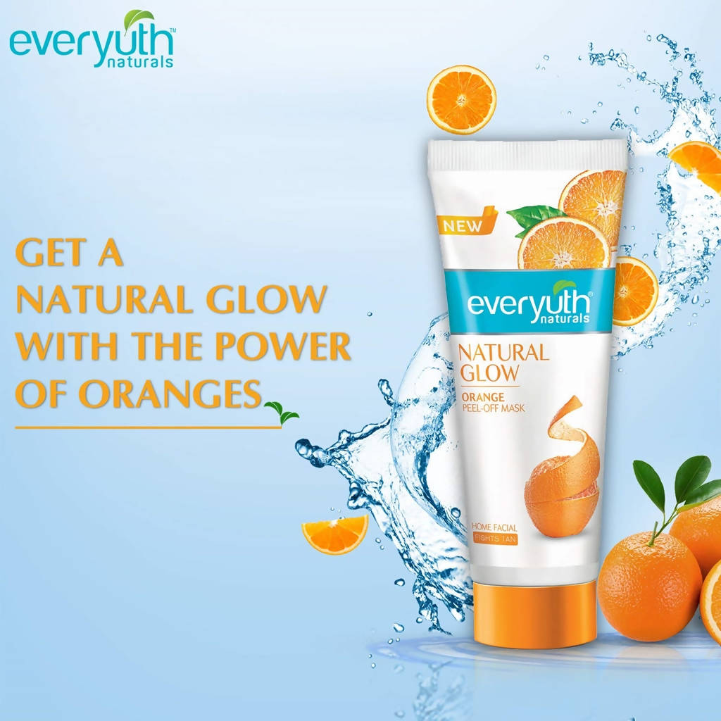 Everyuth Naturals Glow Orange Peel Off Mask 