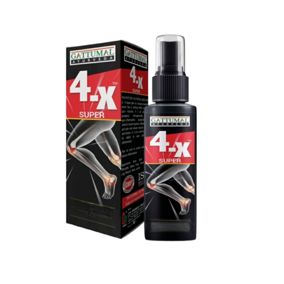 Gattumal Ayurveda 4-X Super Pain Oil 