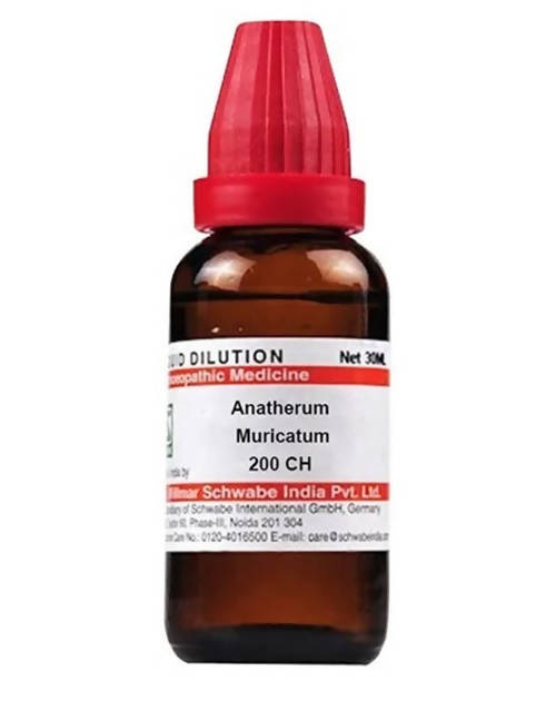 Dr. Willmar Schwabe India Anatherum Muricatum Dilution 