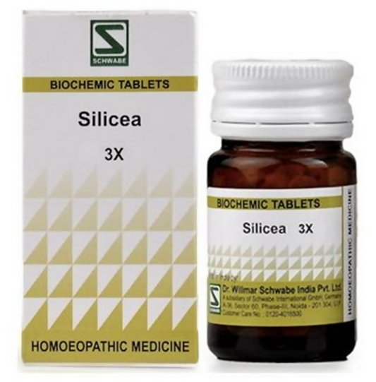 Dr. Willmar Schwabe India Silicea Biochemic Tablets - Grab2buy