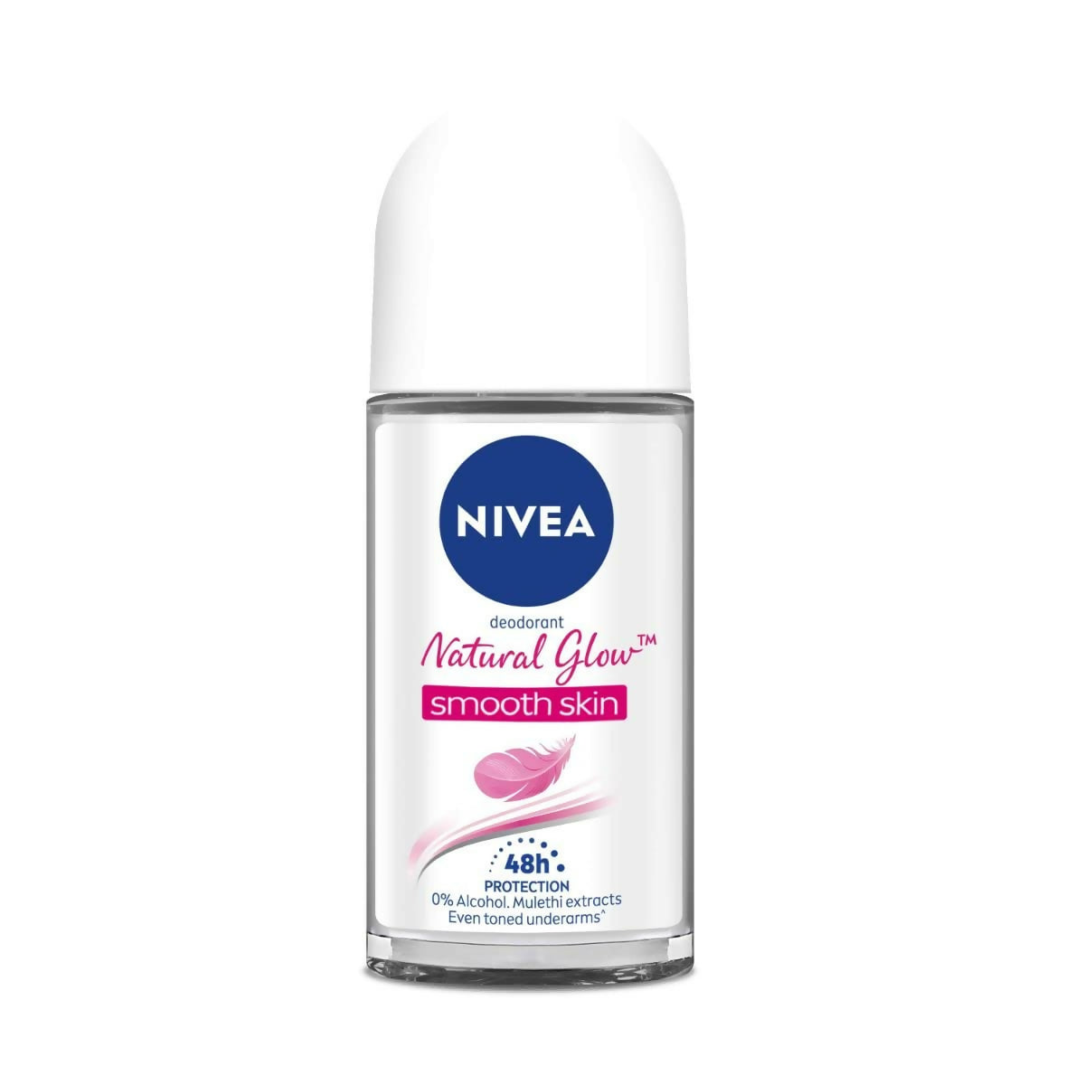 Nivea Natural Glow Smooth Skin Deodorant Roll On For Women 