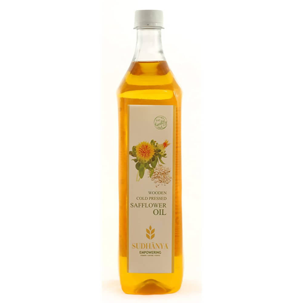 Sudhanya Safflower Oil - Wooden Cold Pressed - Grab2buy