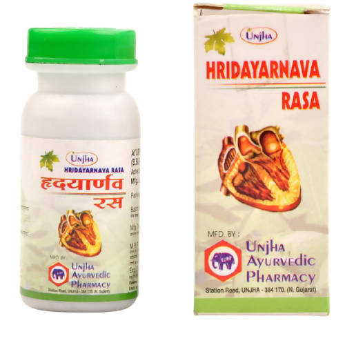 Unjha Hridayarnava Rasa Tablets 