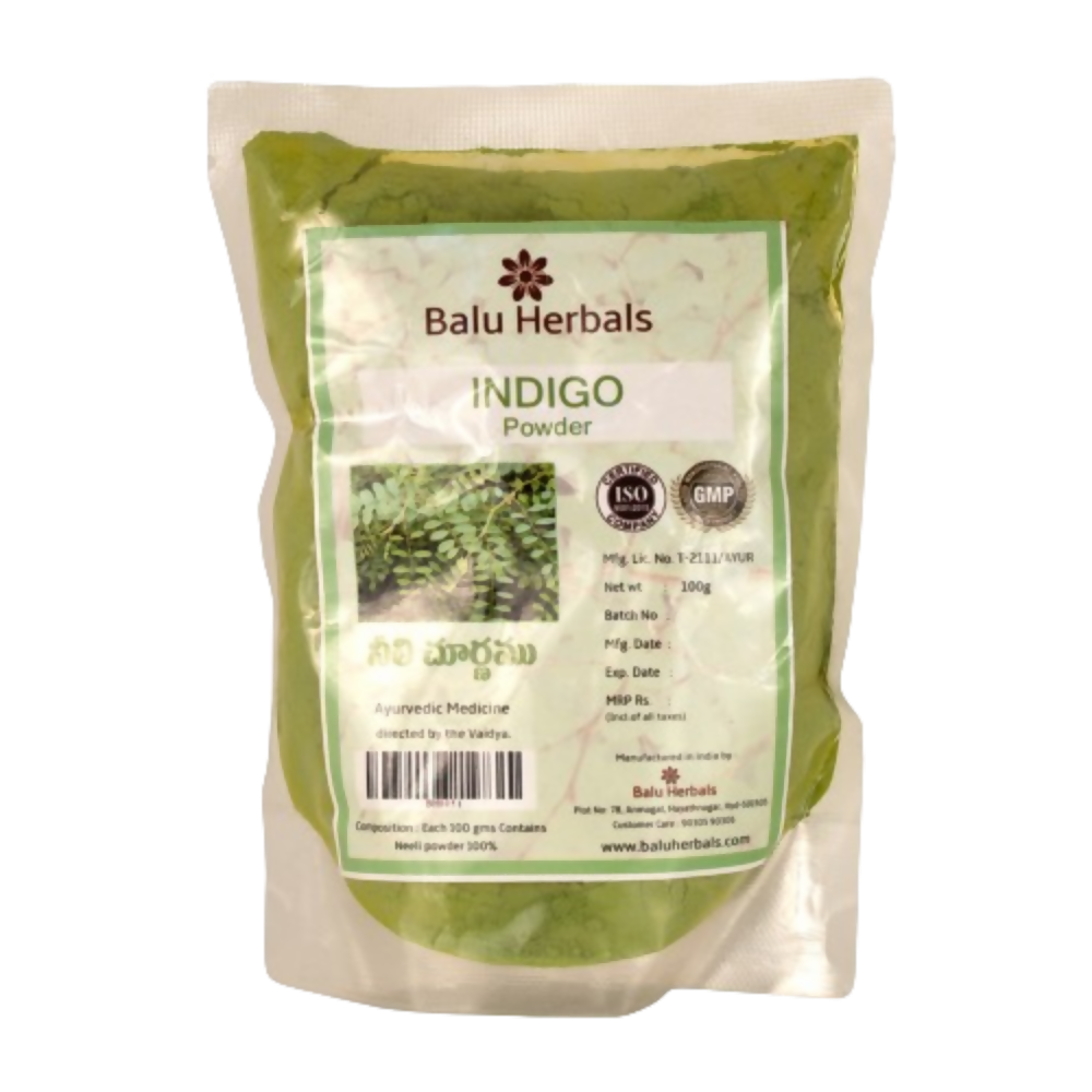 Balu Herbals Indigo (Neeli) Powder 