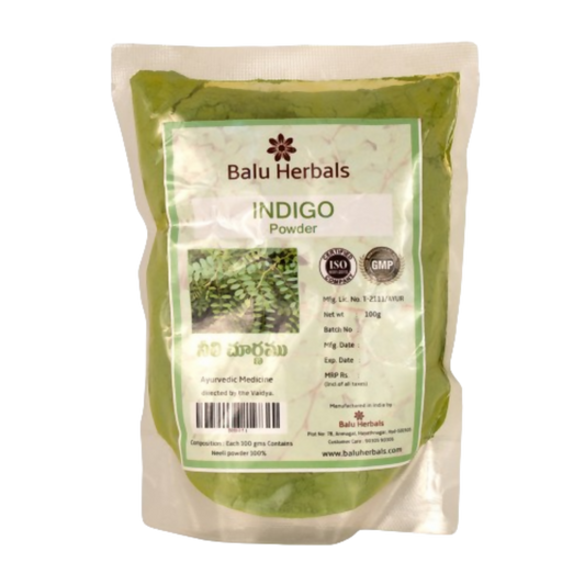 Balu Herbals Indigo (Neeli) Powder 