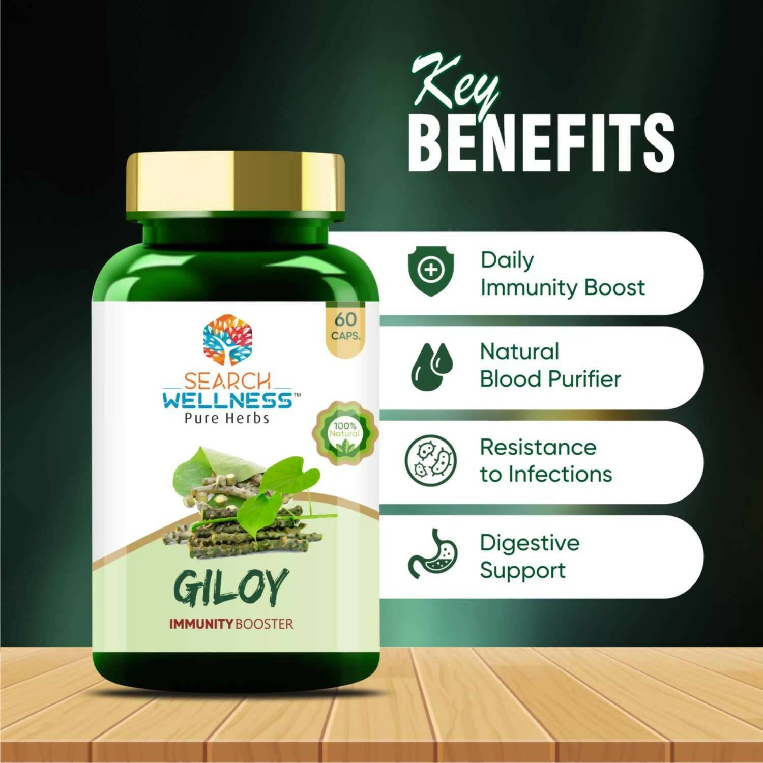 Search Wellness Giloy Capsules 