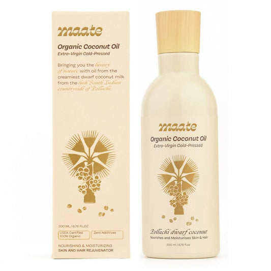 Maate Organic Coconut Oil | Extra Virgin Cold Pressed - Grab2buy