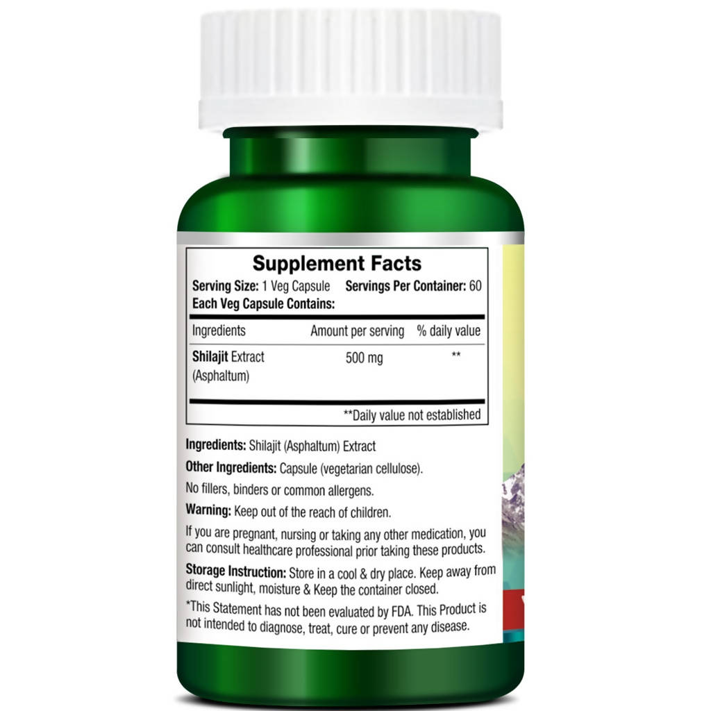 Morpheme Remedies Shilajit Capsules