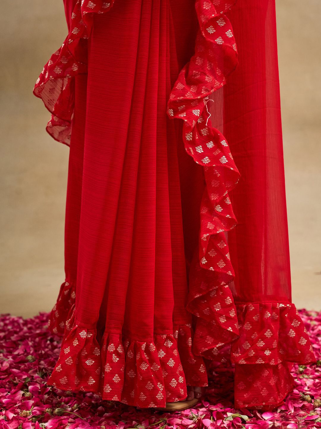 kasee Poly Chiffon Saree