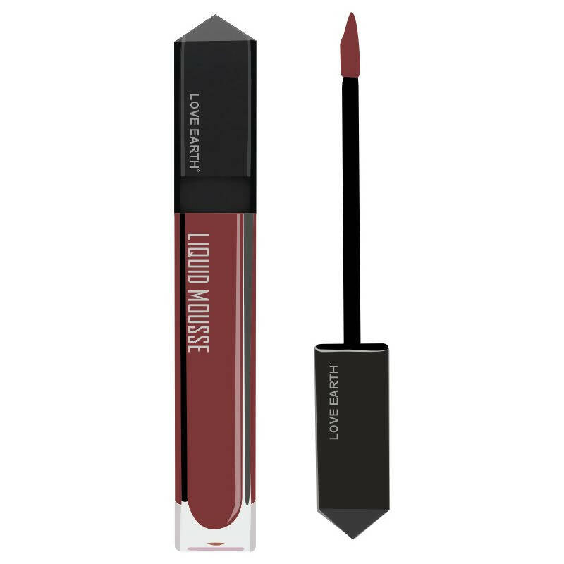 Love Earth Liquid Mousse Lipstick - Irish Coffee 