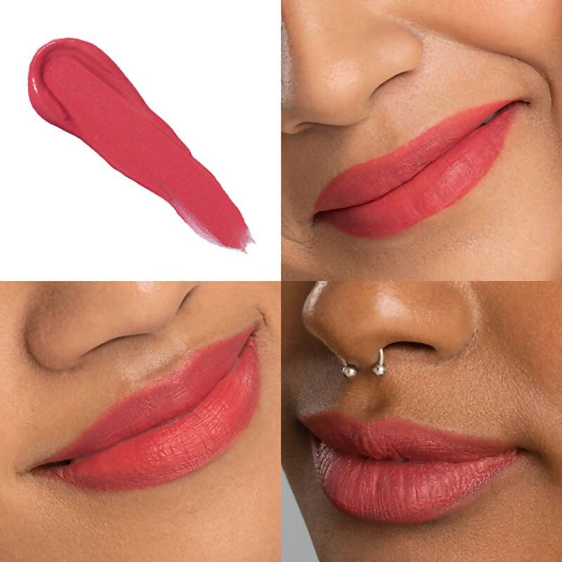 LoveChild By Masaba Gupta Mamma Mia Lush-Matte Lip Creme - Gulabi Rum Punch 