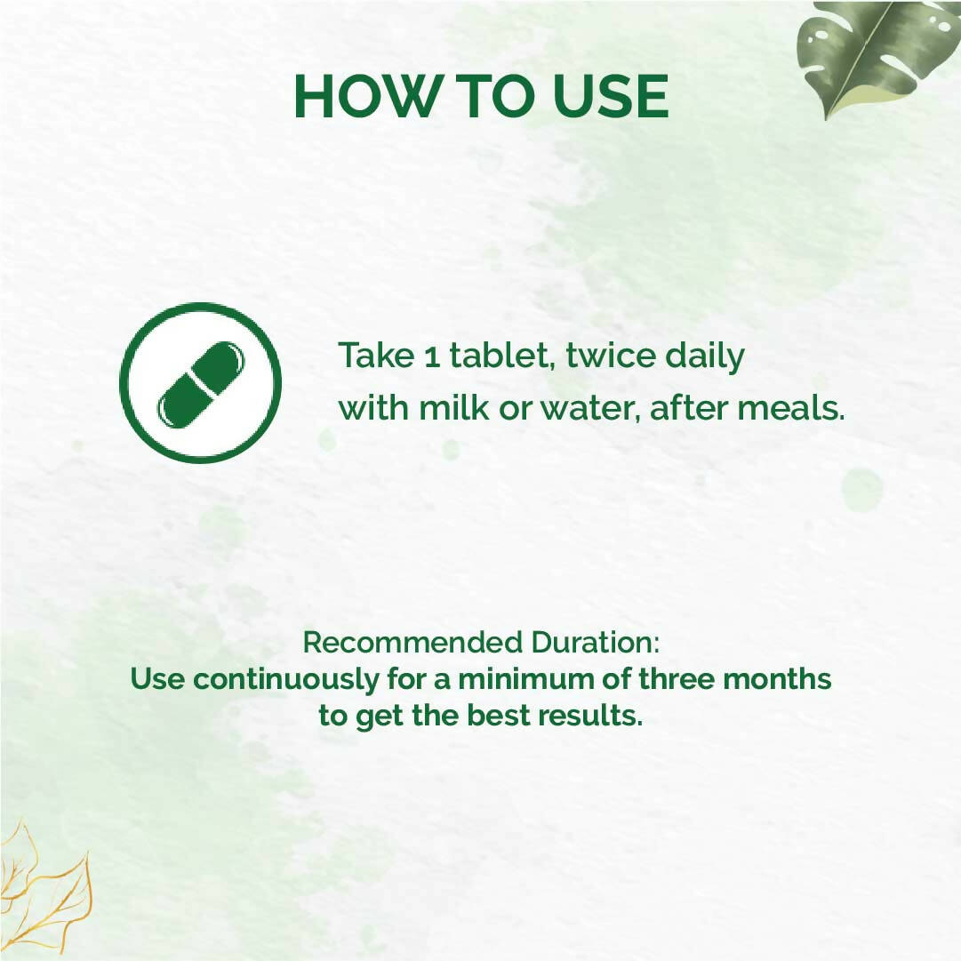Dr. Vaidya's Herbobuild DS (Double Strength) Tablets 