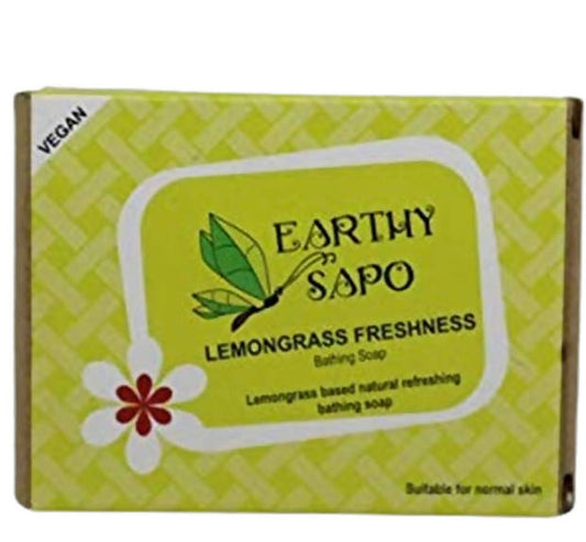 Earthy Sapo Lemongrass Freshness Bathing Soap - Grab2buy