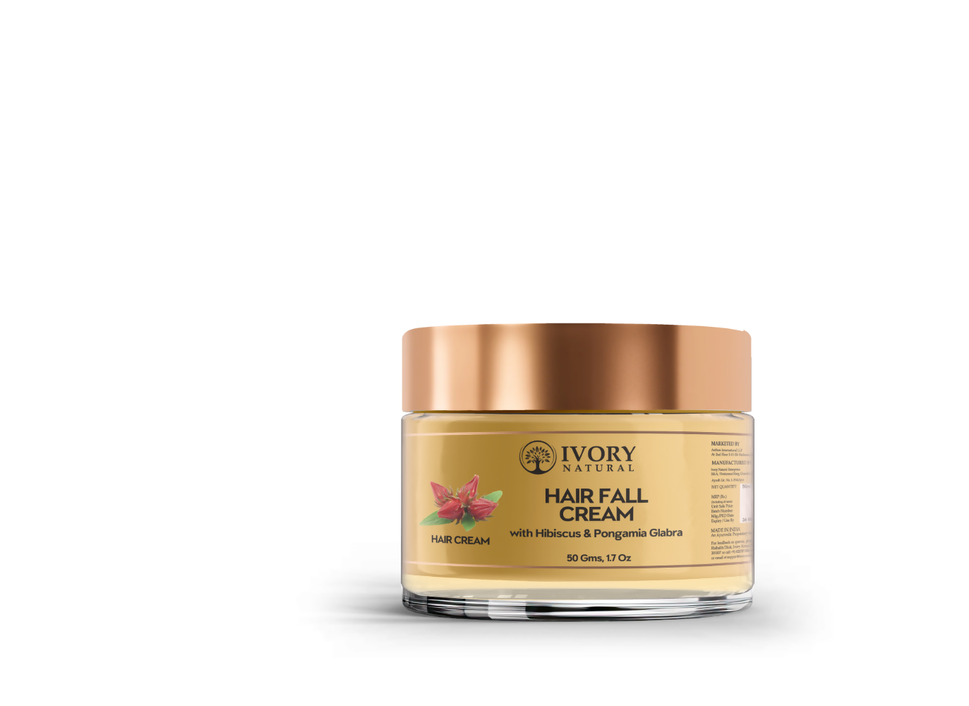 Ivory Natural Hair Fall Cream For Hair Fall & Less Hair Control | Swadesiicart