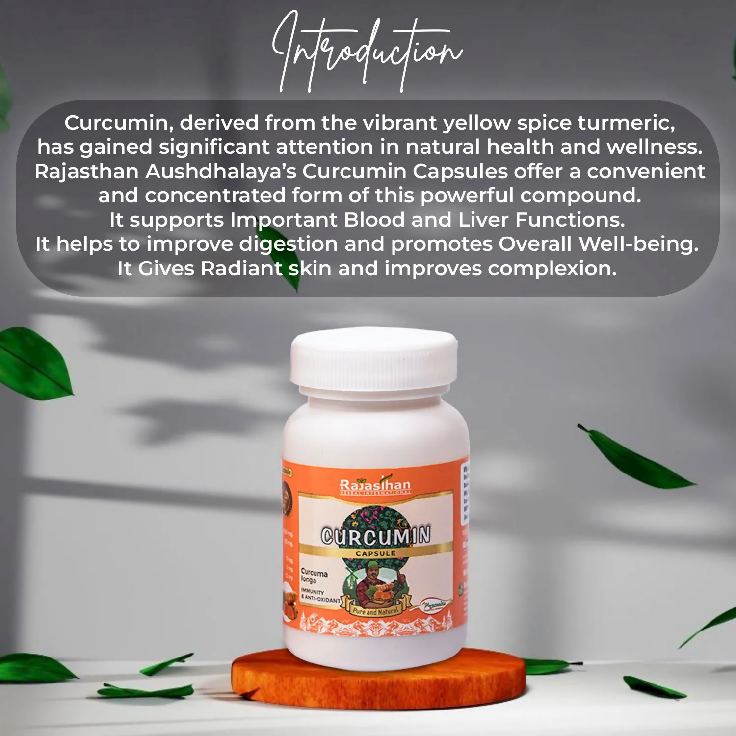Rajasthan Herbals Curcumin Capsules 