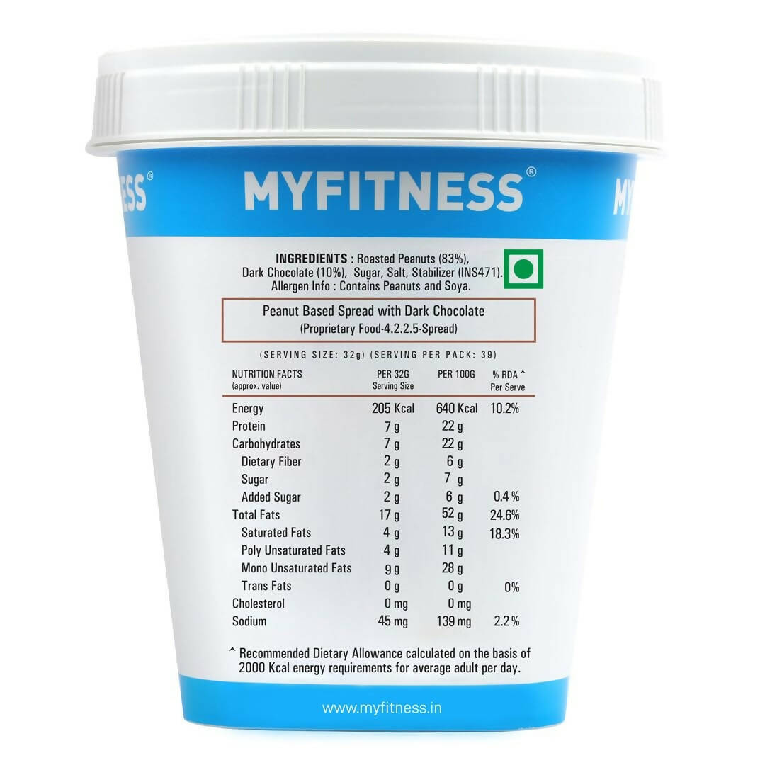Myfitness Chocolate Peanut Butter Smooth - Grab2buy