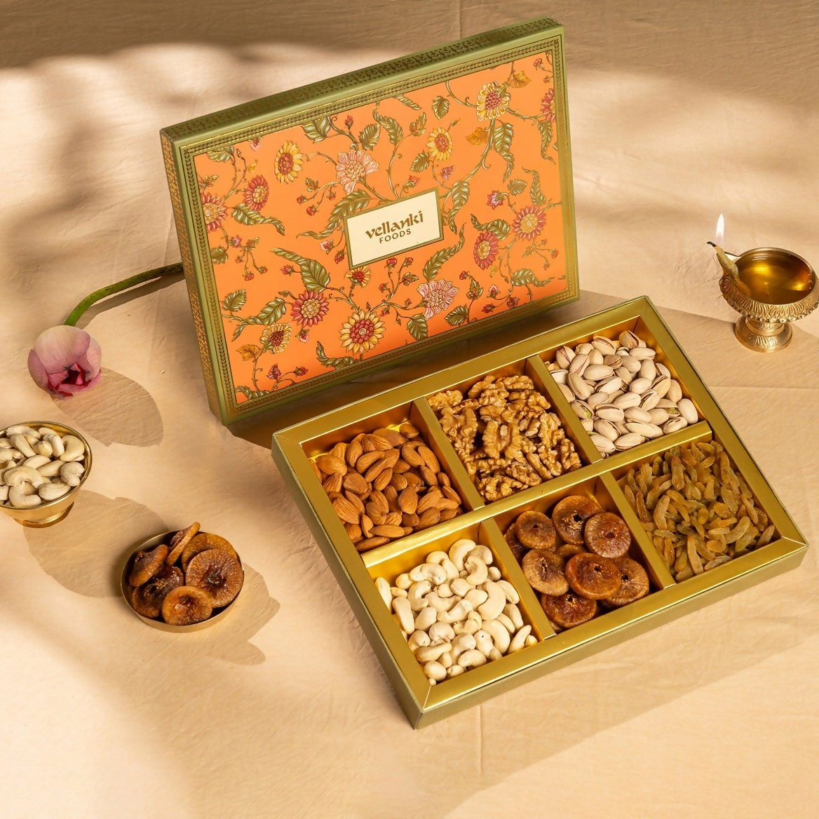 Vellanki Foods Dryfruit Gift Box  Grab2Buy Vellanki Foods Grab2Buy