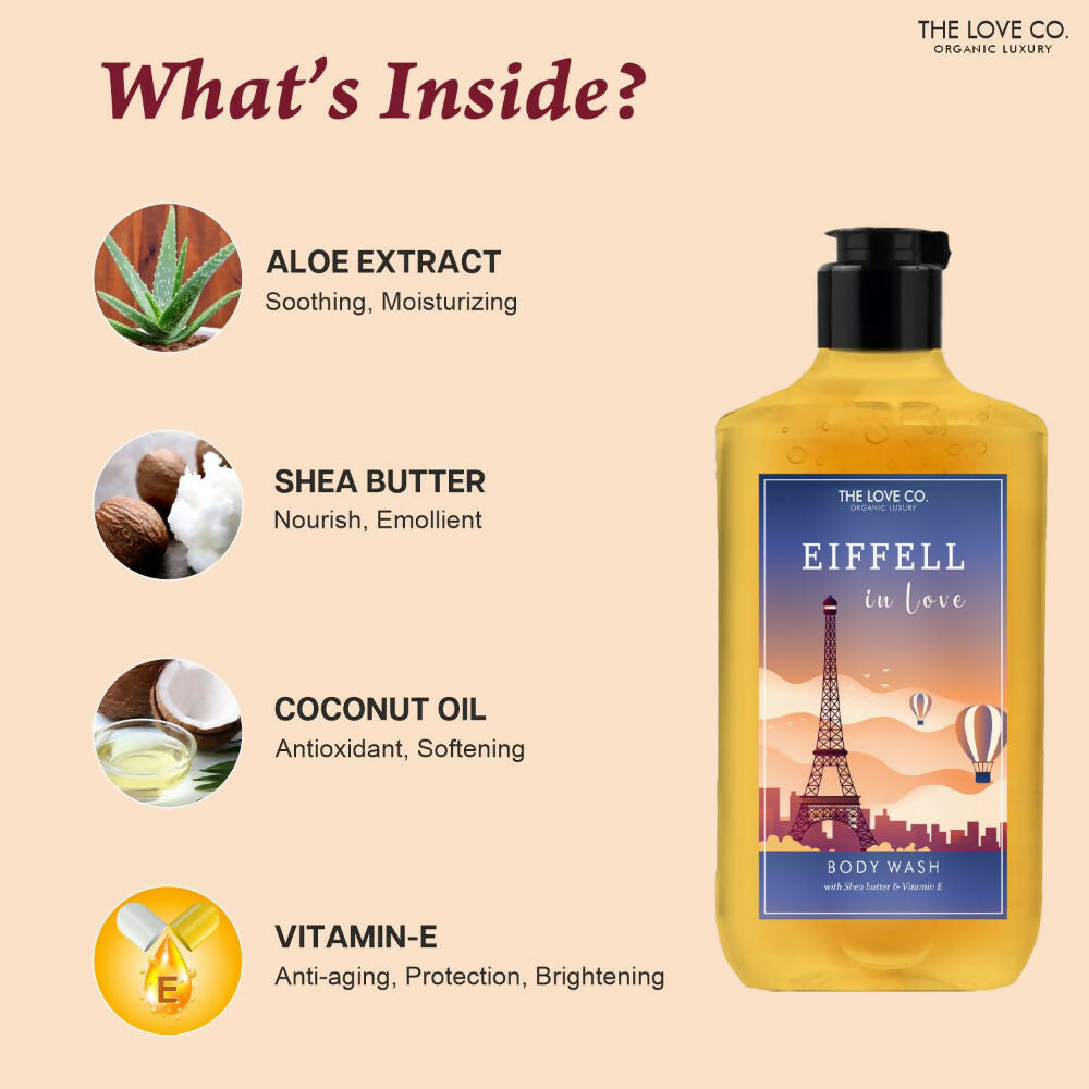 The Love Co. Eiffell In Love Body Wash  Grab2Buy The Love Co. Grab2Buy