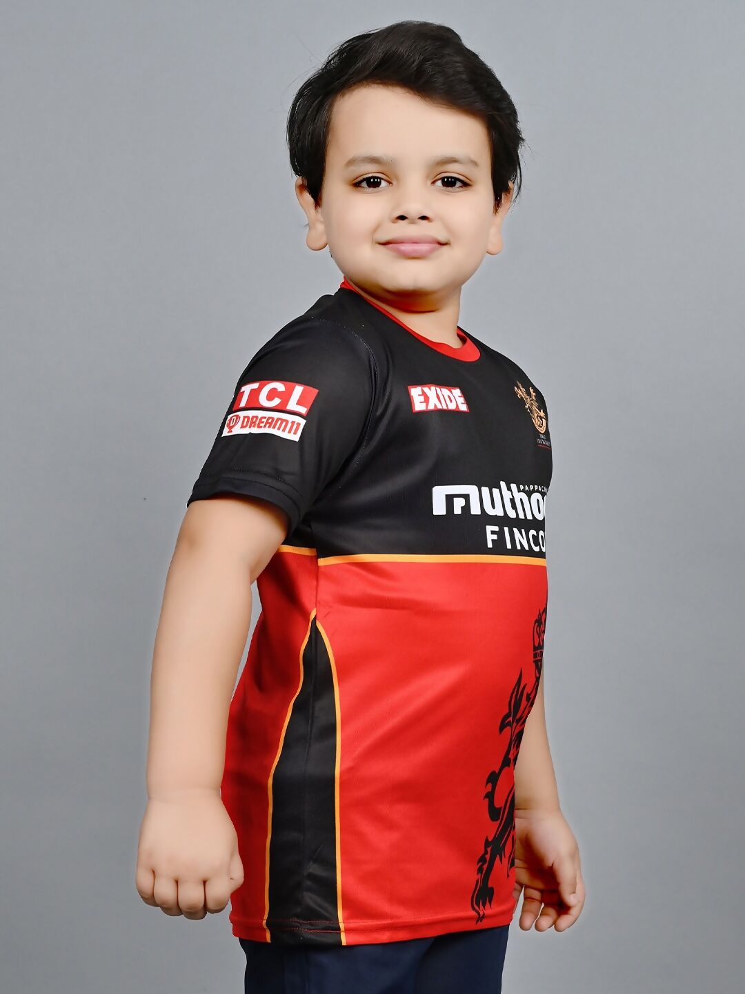 Baesd Kids Round Neck IPL, T20 Tshirt Cricket Jersey For Boys 