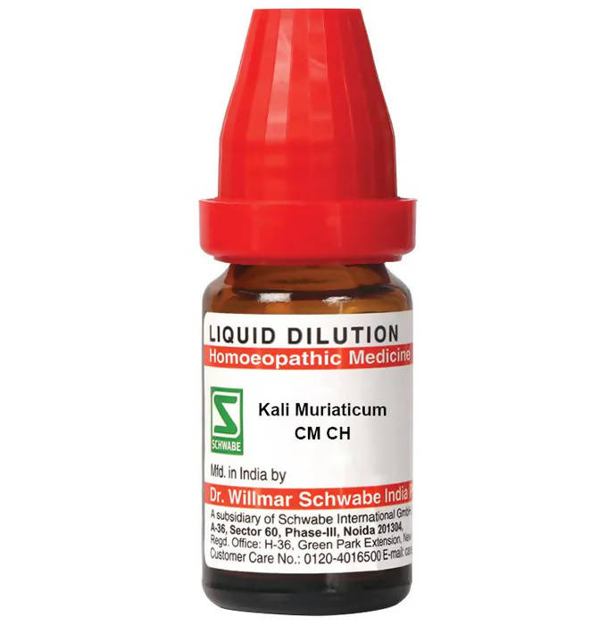 Dr. Willmar Schwabe India Kali Muriaticum Dilution 