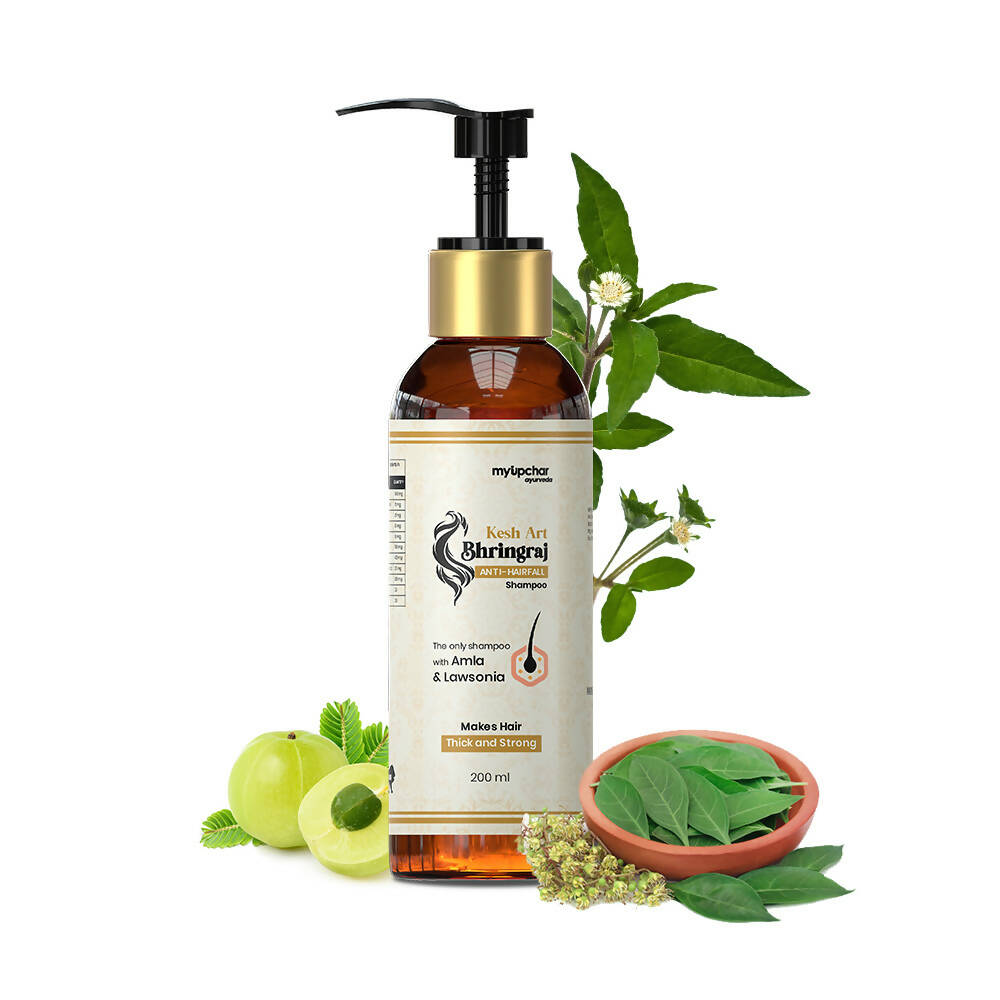 myUpchar Ayurveda KeshArt Bhringraj Anti-Hairfall Shampoo 