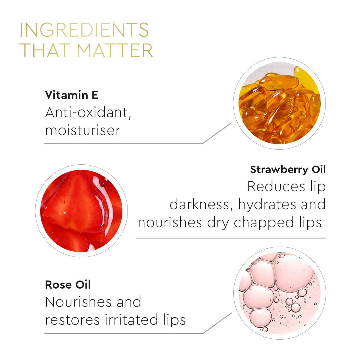VLCC Clinic Deep Nourishing Lip Balm Strawberry & Rose 
