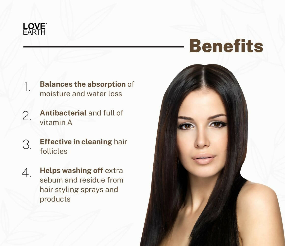 Love Earth Hair Cleanser with Organic Aloe Vera - Grab2buy