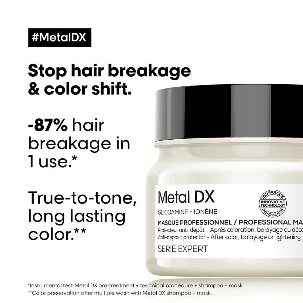 L'Oreal Paris Metal Dx Shampoo & Hair Mask Combo-Serie Expert - Distacart