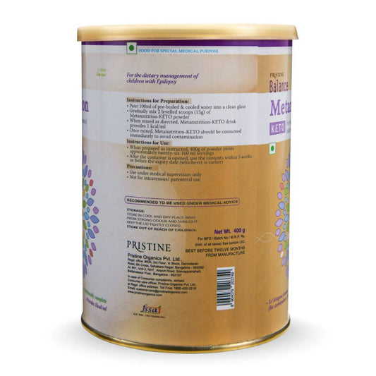 Pristine Balance Metanutrition Keto 