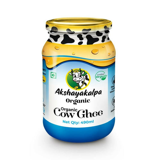 Akshayakalpa Organic Cow Ghee | Pure Organic Ghee | Certified Organic Desi Ghee 