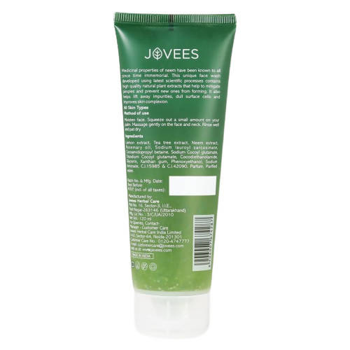 Jovees Neem Face Wash - Grab2buy