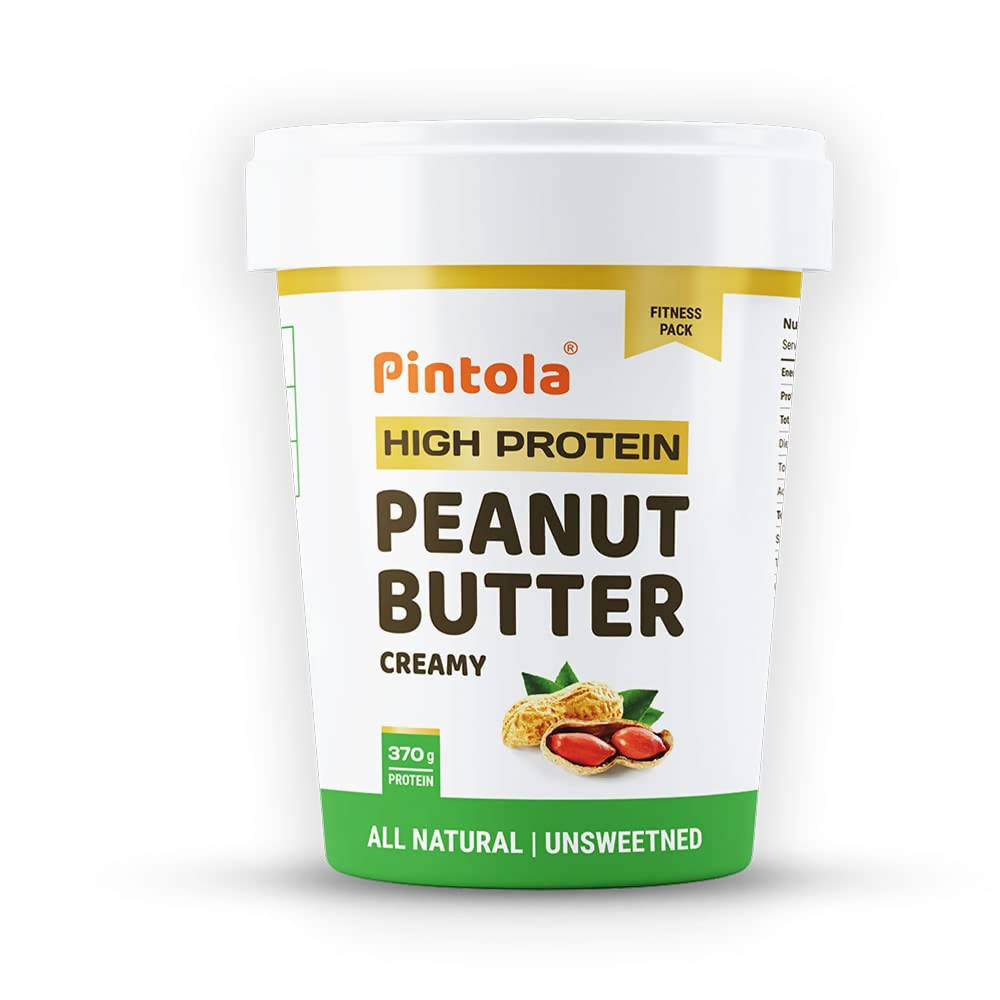 Pintola High Protein Natural Creamy Peanut Butter - Grab2buy