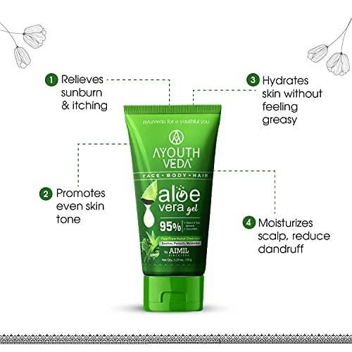 Ayouthveda Aloe Vera Face Gel - Grab2buy