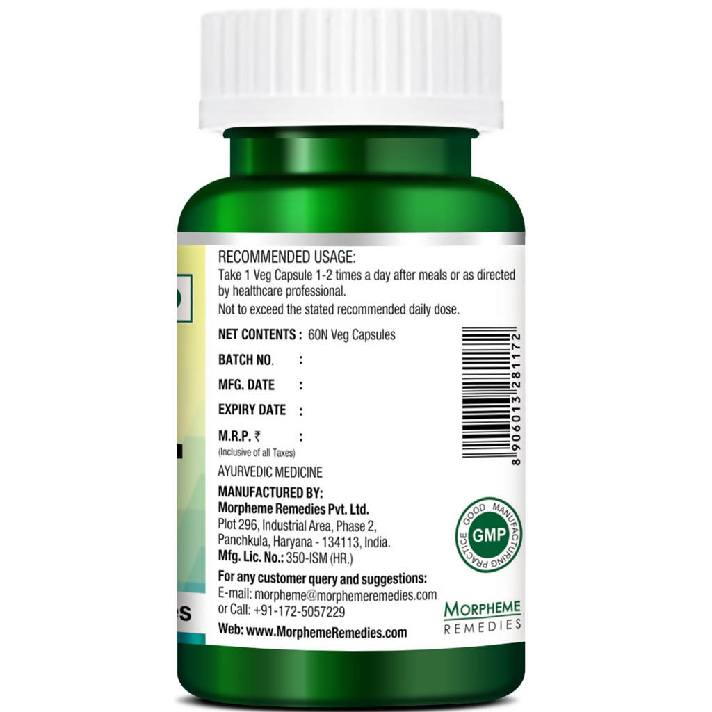 Morpheme Remedies Tulsi Holy Basil Capsules 