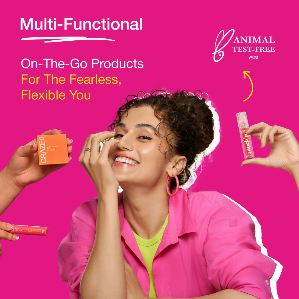 Swiss Beauty Craze Snack'N Nourishing Lip Oil - 1. Cinnamon Roll 