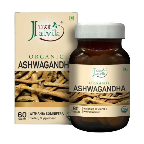 Just Jaivik Organic Ashwagandha Tablets 
