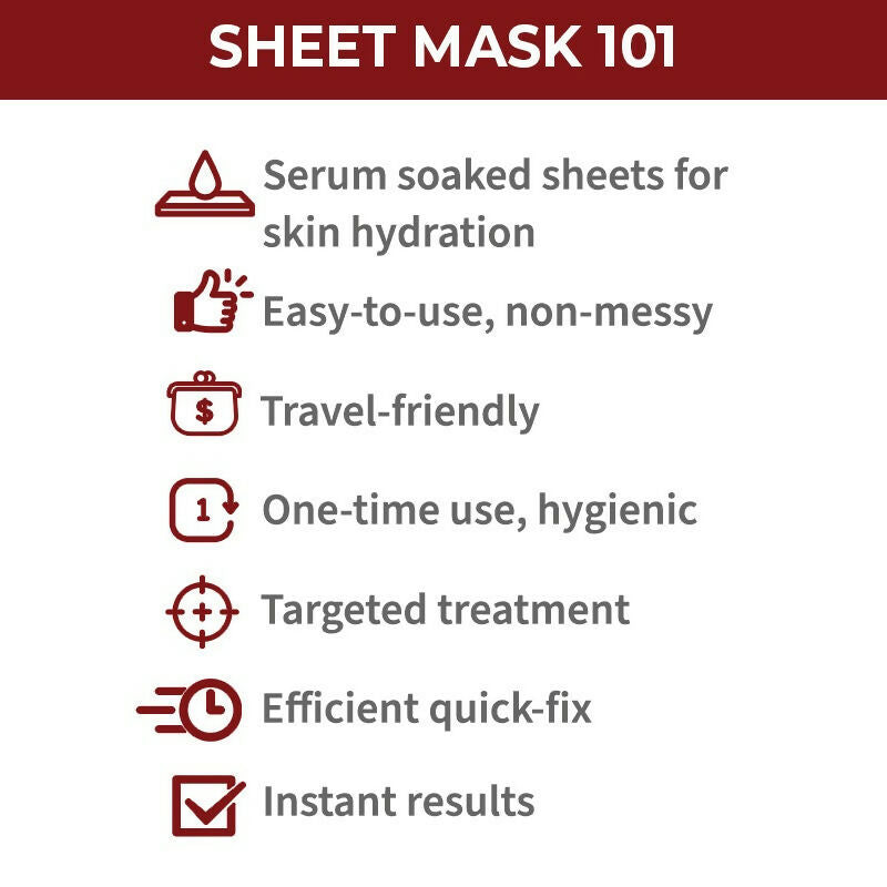 Nykaa Skin Secrets Exotic Indulgence Acai Berry + Pomegranate Sheet Mask For Youthful Skin 