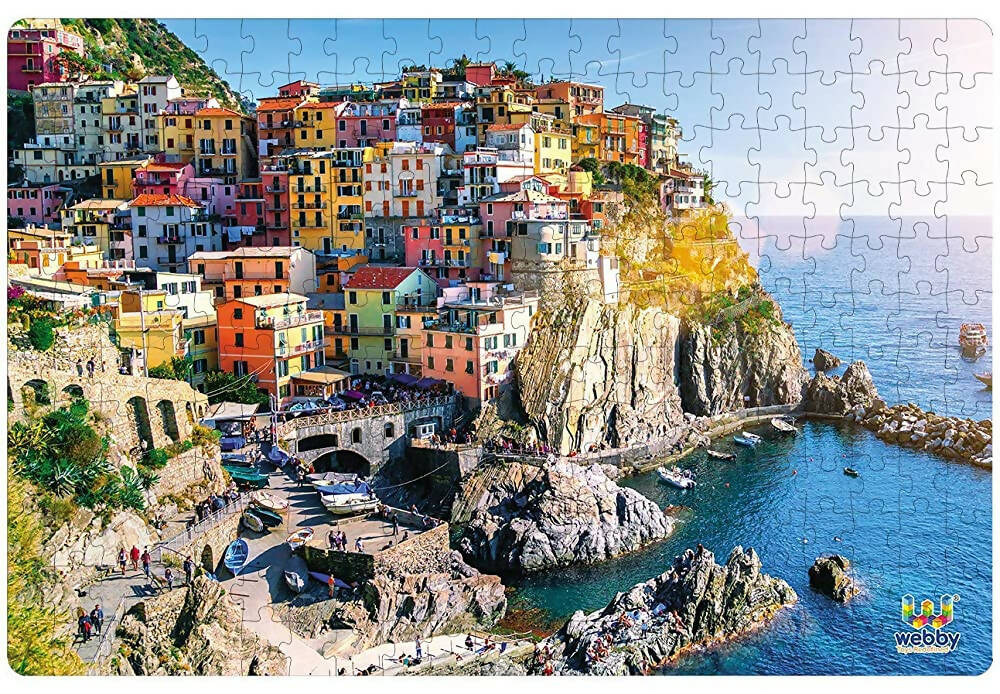 Webby Cinque Terre & Italy Jigsaw Puzzle- 252 Pcs  Grab2Buy Webby Grab2Buy
