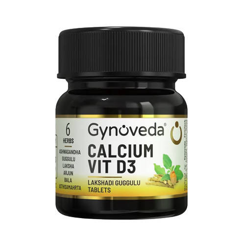 Gynoveda Calcium Vit D3 Tablets (Lakshadi Guggulu) 