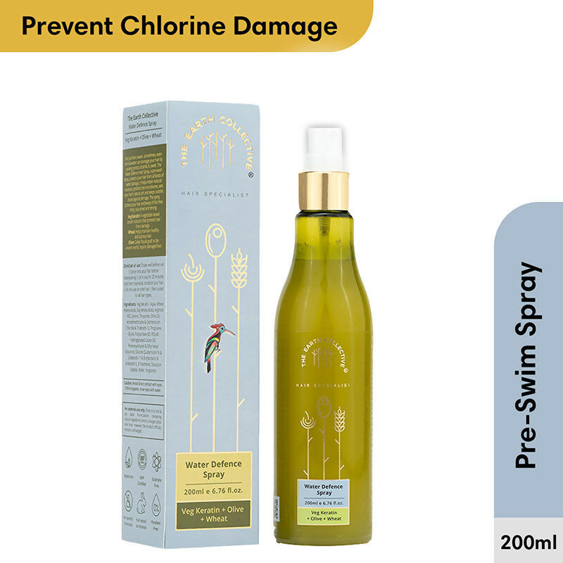 The Earth Collective Pre Swim Water Defence Hair Spray  Grab2Buy The Earth Collective Grab2Buy