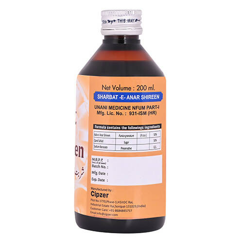 Cipzer Sharbat-e-Anar Shireen - Grab2buy