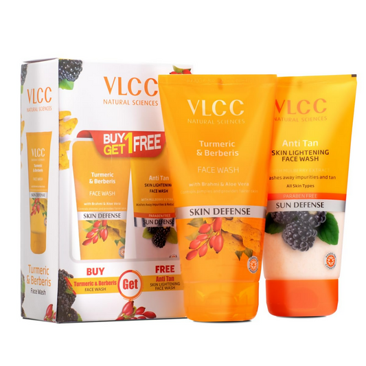 VLCC Turmeric & Berberis Face Wash + Anti Tan Face Wash  Grab2Buy VLCC Grab2Buy