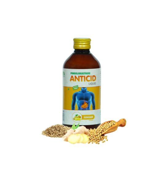 Pankajakasthuri Anticid Liquid Ginger 