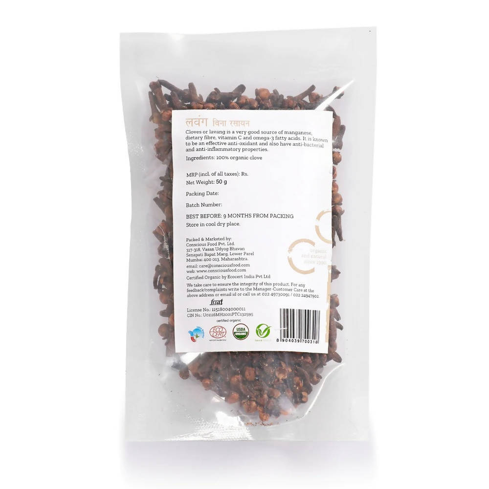 Conscious Food Organic Clove (Lavang) 
