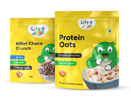 Little Joys Millet Choco Crunch + Protein Oats 
