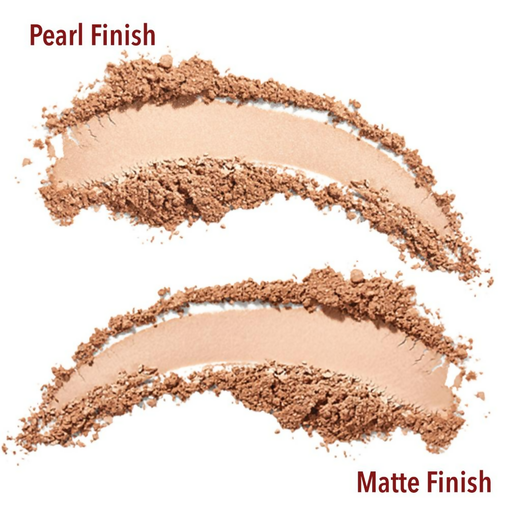 Blue Heaven 2-In-1 Matte + Pearl Compact Powder - Vanilla 