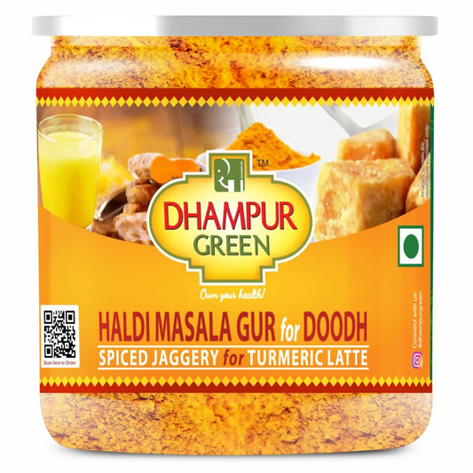 Dhampur Green Haldi Masala Gur for Doodh - Grab2buy