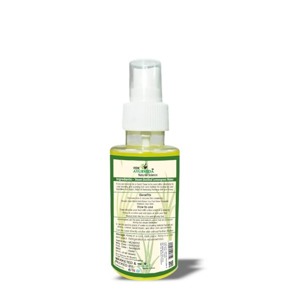 VedicAyurveda Lemongrass Hydrosol Skin Toner  Grab2Buy VedicAyurveda Grab2Buy