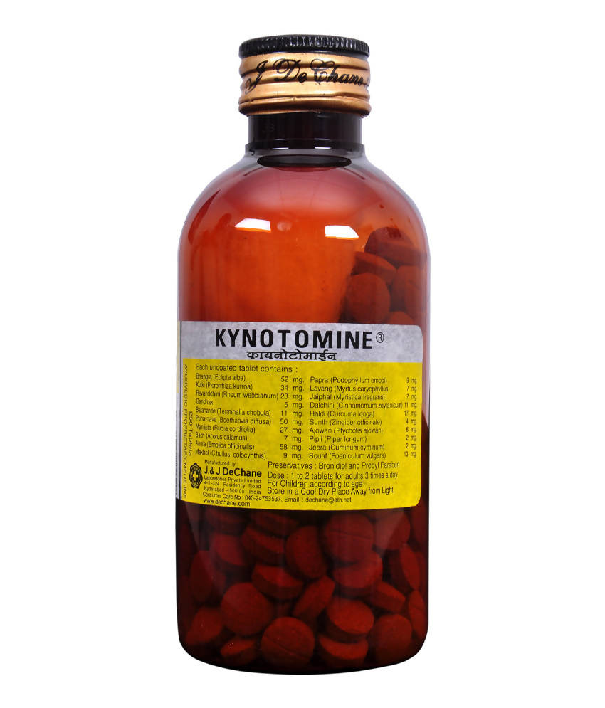 J & J Dechane Ayurvedic Kynotomine Tablets 