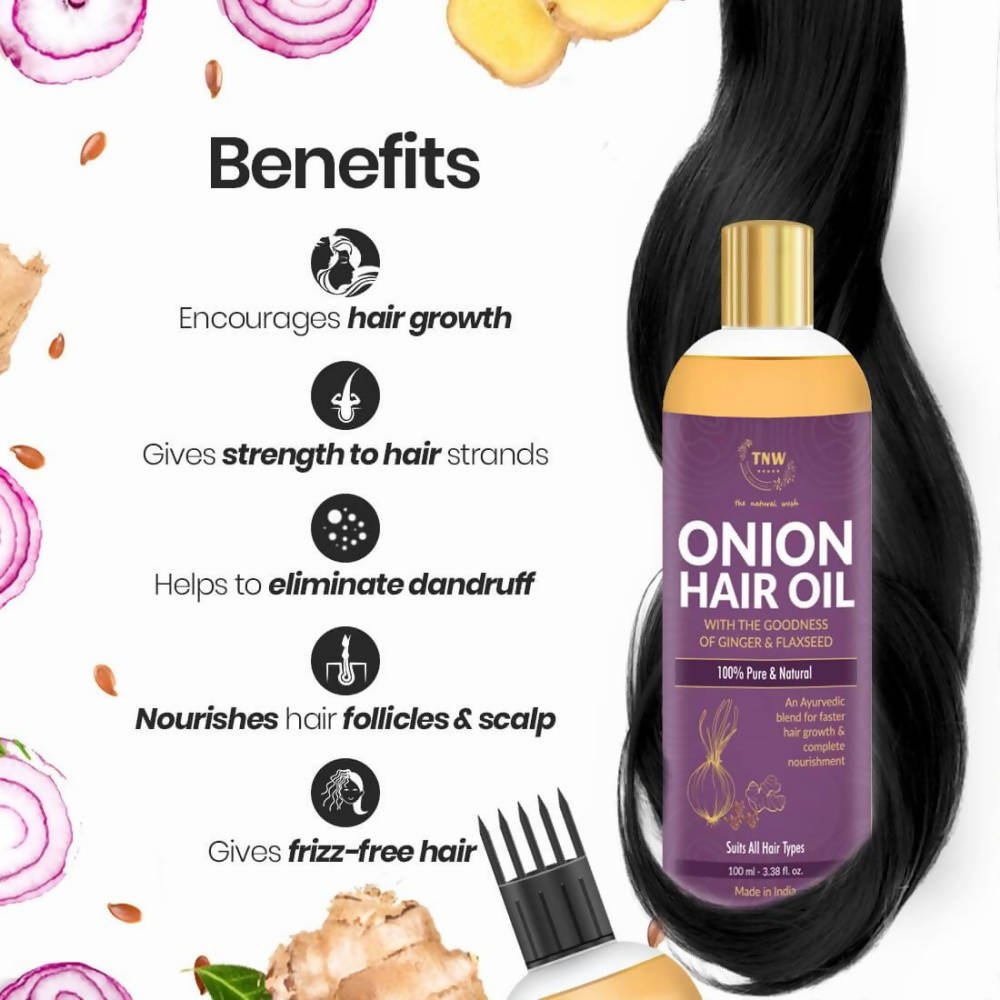 The Natural Wash Onion Hair Oil  Grab2Buy The Natural Wash Grab2Buy
